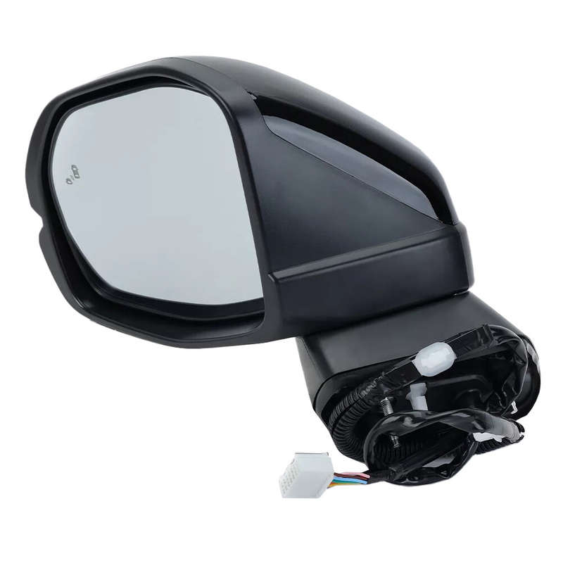 Front Left Heated Side Mirror w/ Blind Spot Fit For Honda CR-V 2023-24 Black