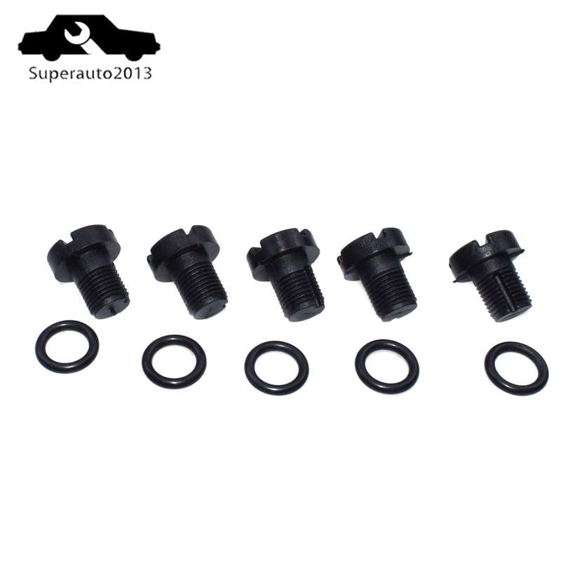 New 5X Coolant Bottle Expansion Tank Bleed Screw For BMW X5 X3 X6 135i 328i 335i