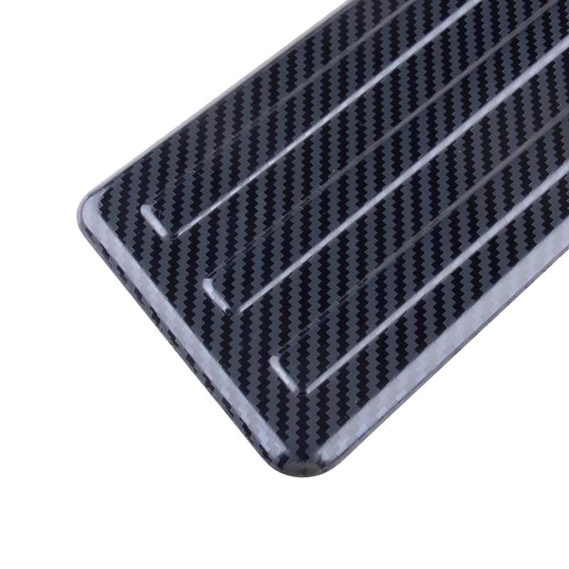 Carbon Fiber Stainless Steel Foot Rest Pedal Cover Fit For Honda CRV CR-V 17-24