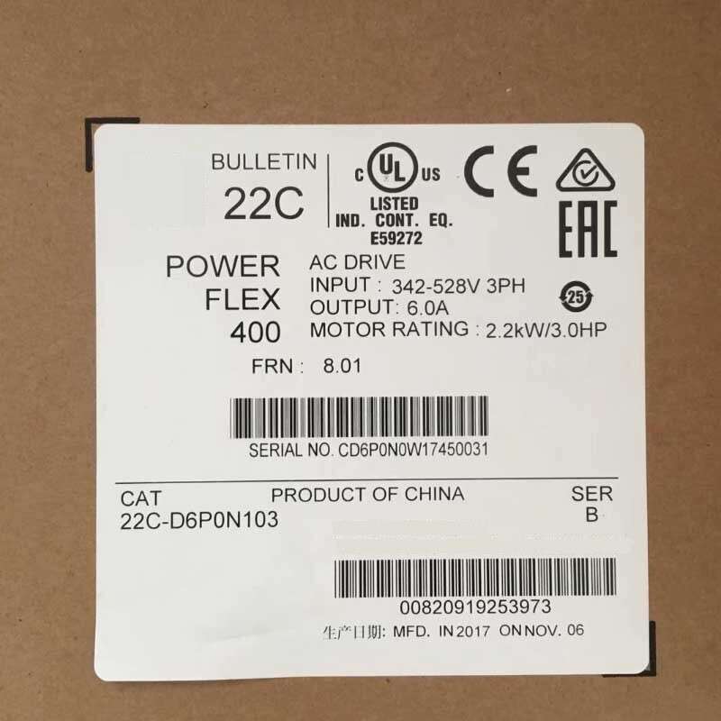 22A-D8P7N104 Module for AB PowerFlex 4 3.7 kW 5 HP AC Drive TX
