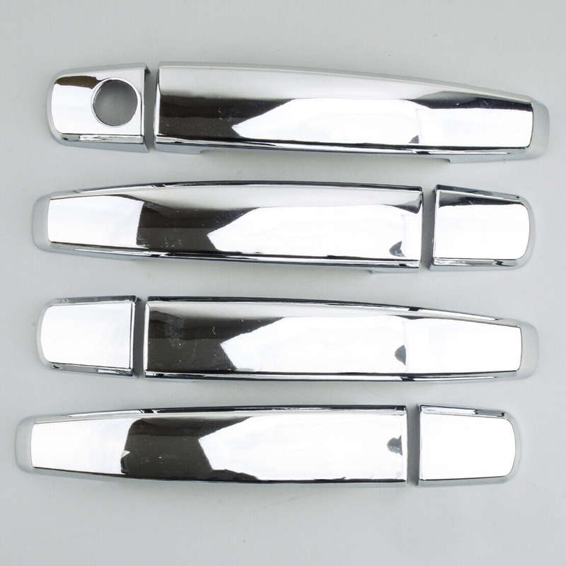 ABS Chrome Silver Door Handle Cover Trim Fit For Cadillac SRX 2010-2016 Perfect