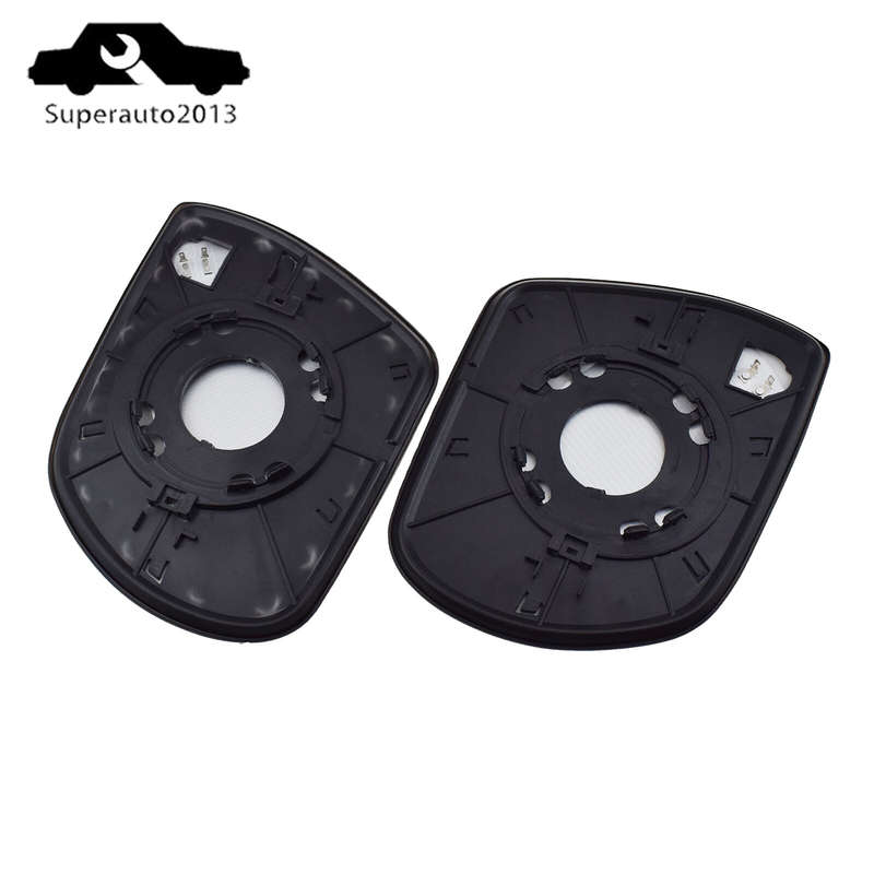 Pair Left Right Rearview Mirror Glass w/ Heated For Hyundai Santa Fe 2007-2012