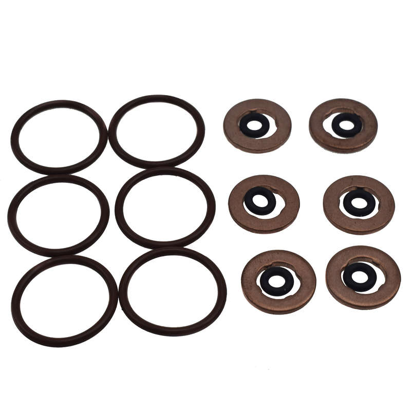 6 SET CYL COMMON RAIL DIESEL INJECTOR SEAL KIT FOR VW AUDI TDI GOLF JETTA PASSAT