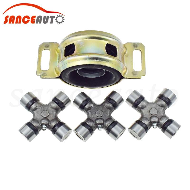 Driveshaft Support Bearing & Spicer U-Joints for Toyota Tacoma 95-04 T100 93-98