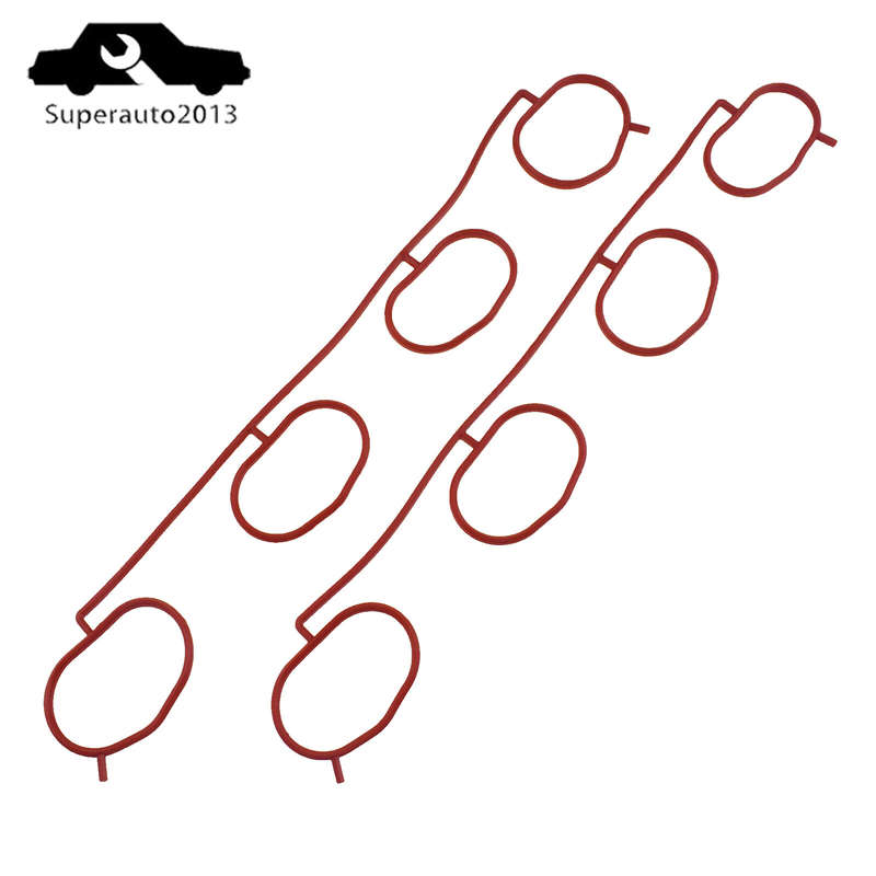 MS96672 2PCS Engine Manifold Seal Gasket Set For 2005-09 Lexus Toyota GX470 New