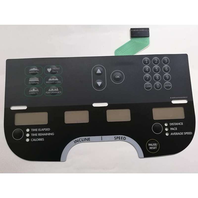 1PCS NEW Membrane Keypad FOR Precor 932i 954i Treadmill Panel Switch Button Film