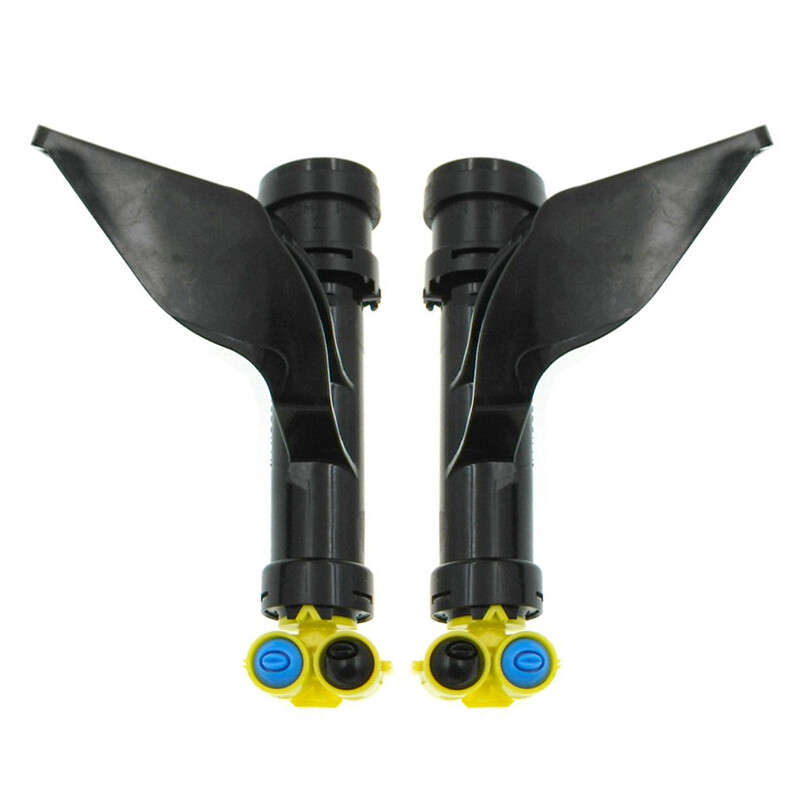 1Pair Headlamp Washer Spray Nozzle Jet Fit For Hyundai Genesis 2015-2017