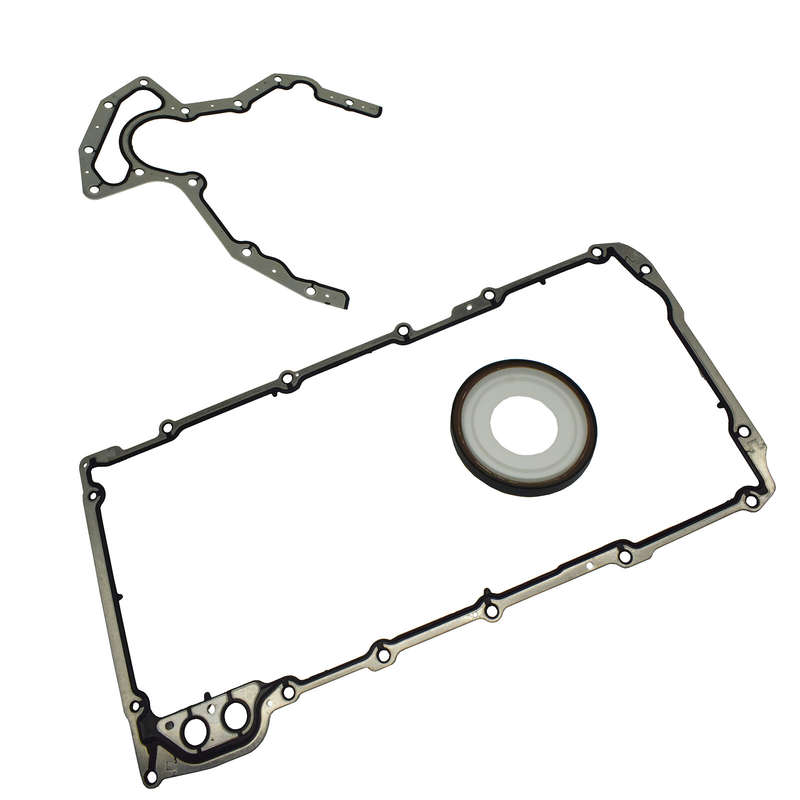 Oil Pan Gasket & Rear Main Seal & Rear Crankshaft Seal For Cadillac Chevy GMC