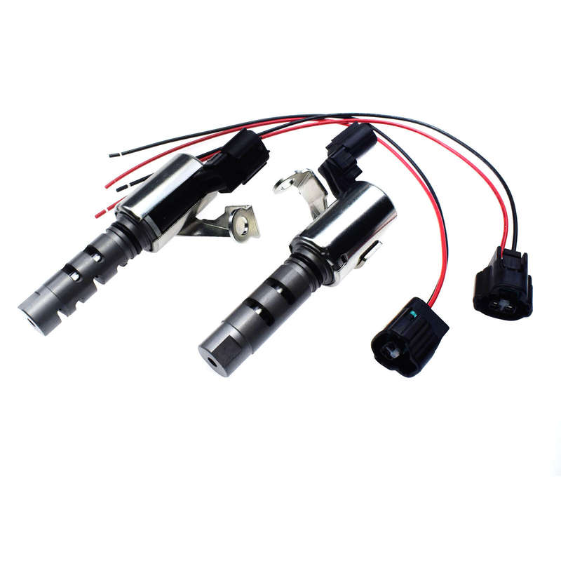 Pair Variable Valve Timing Solenoid W/ Connectors For Toyota 4.0L 4Runner Tacoma