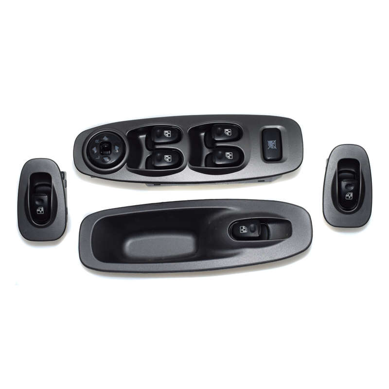 4PCS Power Window Switch Front Rear LH RH W/Rear Door For Hyundai Accent 2000-05