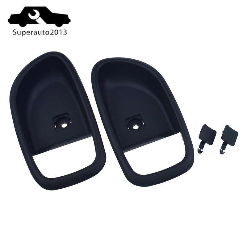 Pair Left Right Side Inside Door Handle Bezel For Hyundai Elantra 2007-2010 New