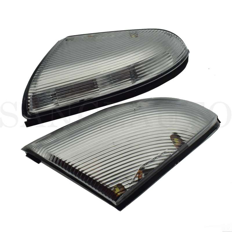 Front Driver & Passenger Mirror Turn Signal For 09-14 Dodge Ram 1500 &10-14 2500