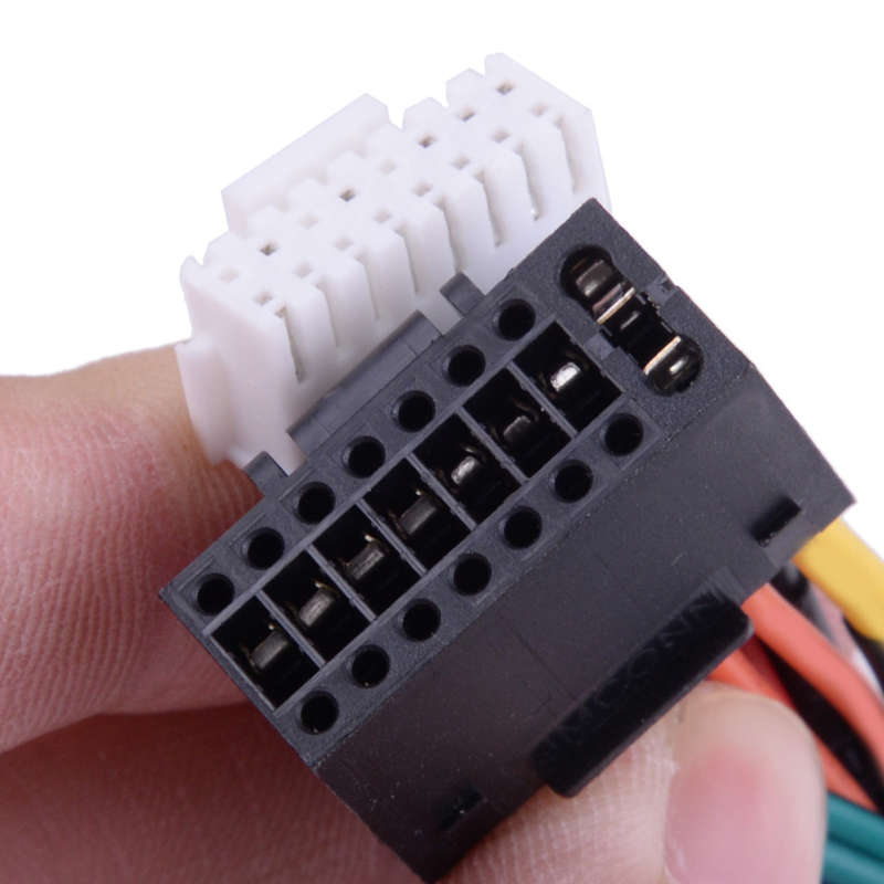 16Pin Stereo Radio Wire Harness Connector Fit For Jeep Wrangler JK Compass MK49