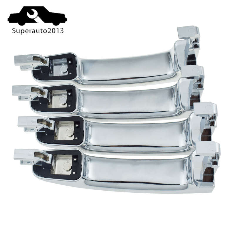 4X Exterior Door Handle Front Rear Left Right For Ford Ranger Mazda BT50 2012-20