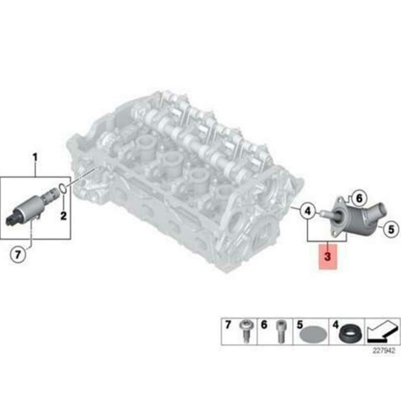 11377591588 Cam Timing Oil Control Valve Assembly FIt For Mini Cooper S N18 1.6L