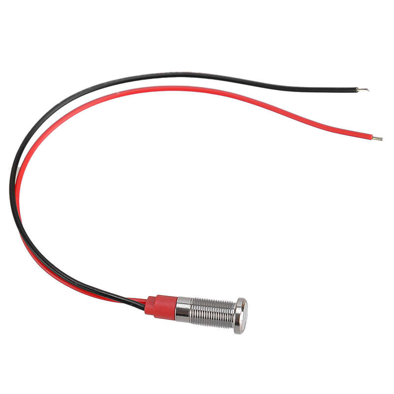 2x Motorcycle 6mm Ultra Small LED Brake Running Tail Light Panel Pilot Lamp