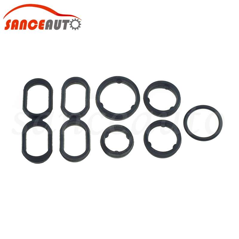 Oil Cooler Filter Gaskets For 3.6L 2014-2021 Dodge Ram Jeep Chrysler 68191356AA