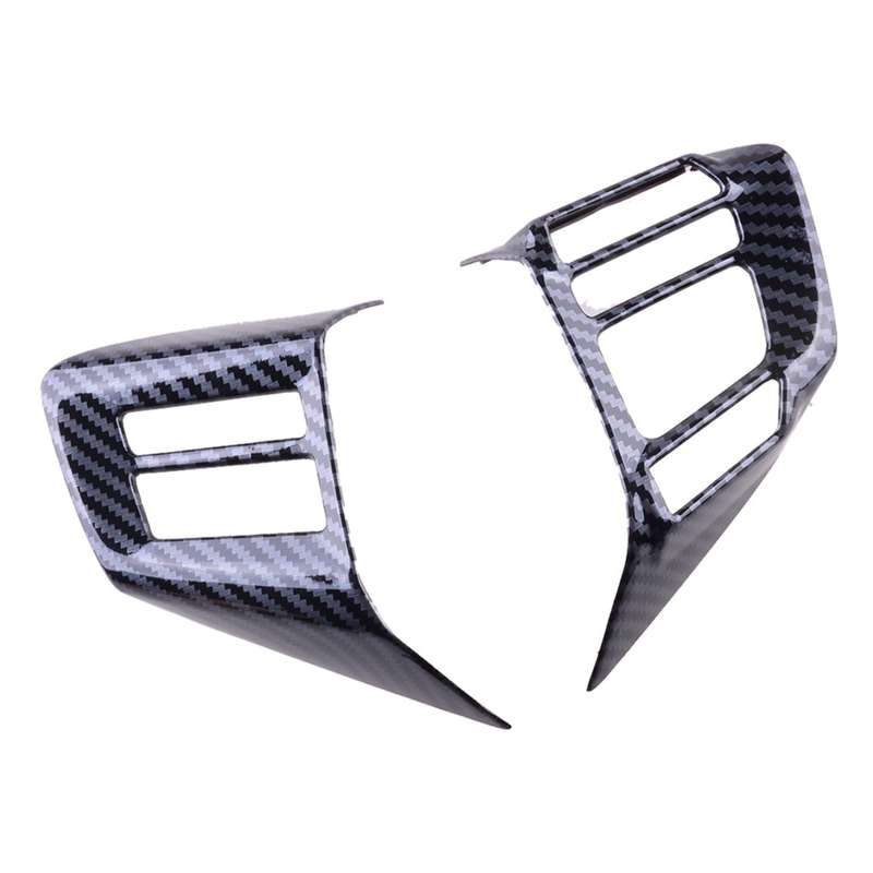 ABS Carbon Fiber Steering Wheel Button Trim Fit For Subaru WRX/WRX STI 2016-2021