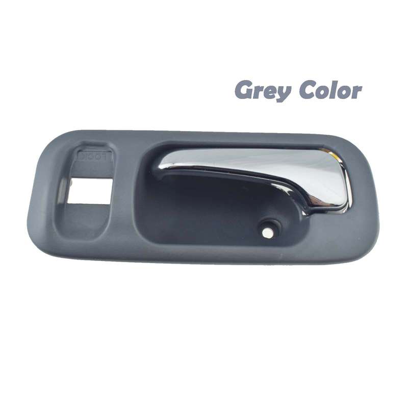 Left LH Inside Interior Door Handle Grey Gray CHROME for 1997-2001 Honda CRV New