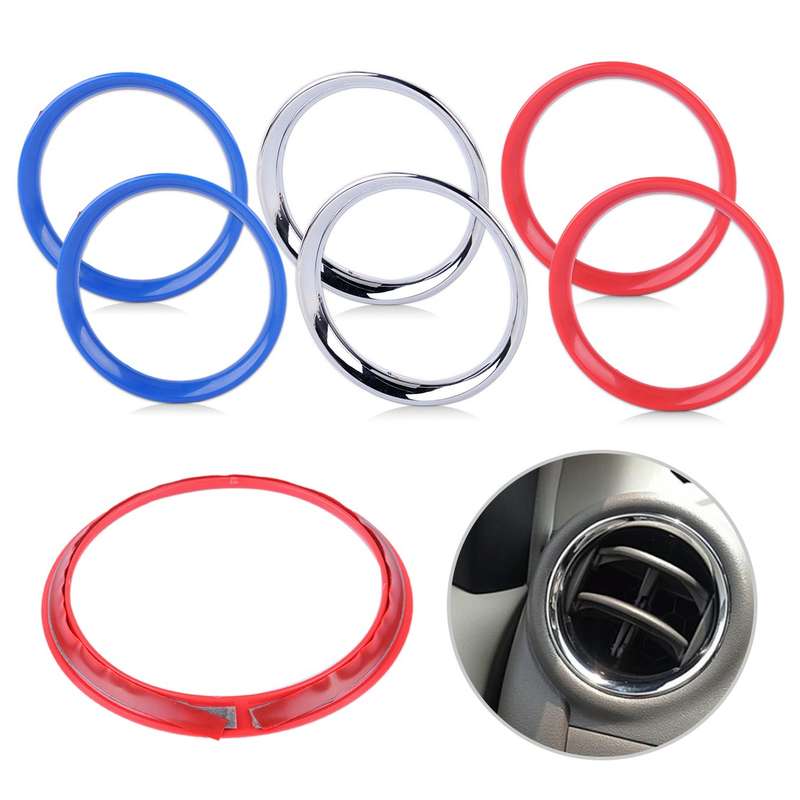 Air Condition A/C Vent Outlet Cover Inserts Trim For Nissan Versa Latio Micra