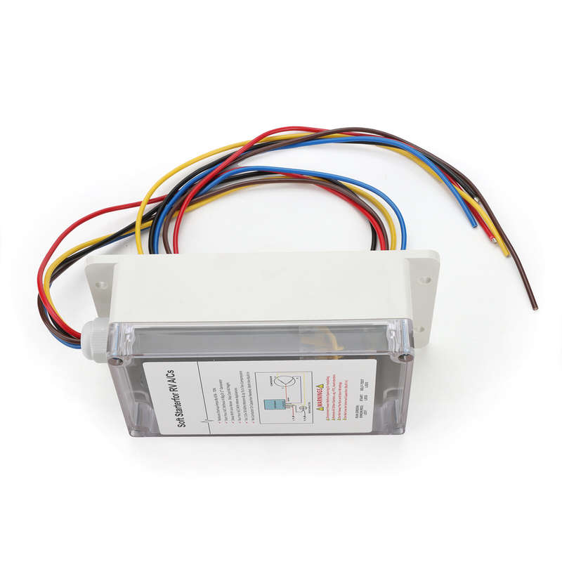 1PC Soft Start For RV for RV Air Conditioner Briidea Soft Starter New White