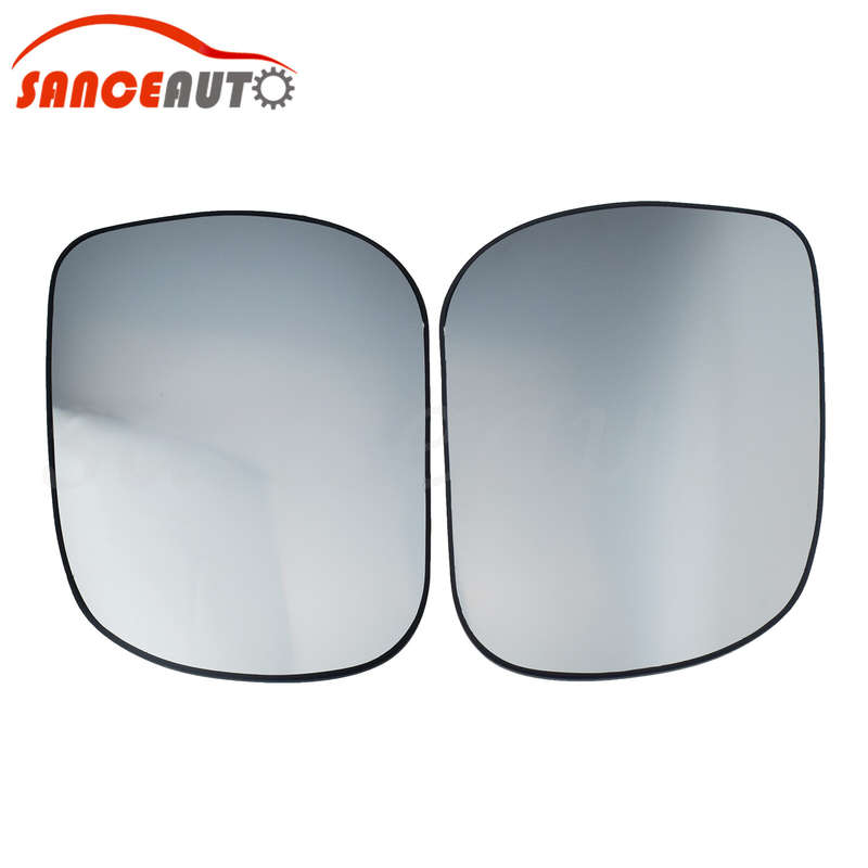 2PC Mirror Glass W/ Plate Heated For Toyota RAV4 2006-2012 8796142790 8793142890