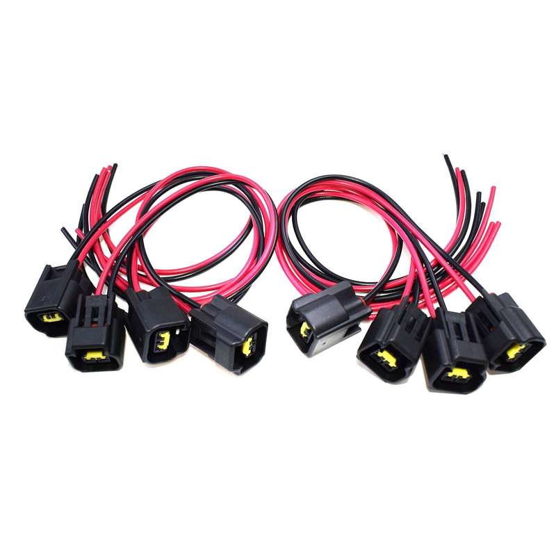 8pcs for Ford Ignition Coil Connector Modular 4.6 5.4 6.8 Mustang Pigtail Wires