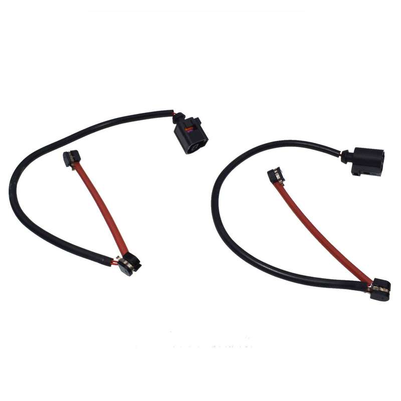 2pcs Front Pair Brake Pad Wear Sensors Indicators For VW Audi Porsche 7L0907637