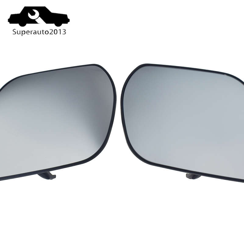 Pair New Left & Right Side Mirror Glass Heated For Suzuki Grand Vitara 2005-2015