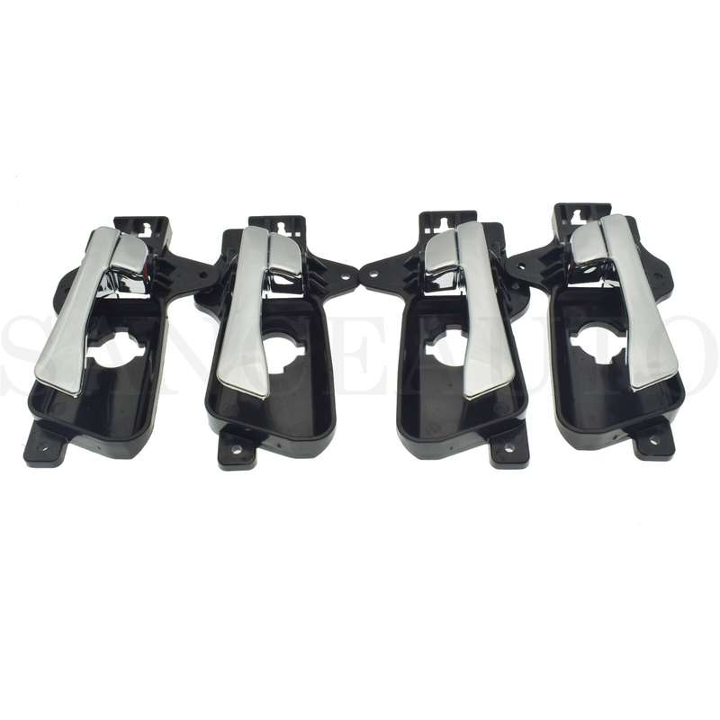 4PCS Front Rear LH RH Inside Door Handles For Hyundai Elantra Touring 09-12 New