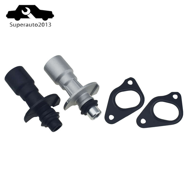 For Land Rover Range Sport LR4 Water Pump Oil Cooler Pipe Tube Adaptor W/Gasket