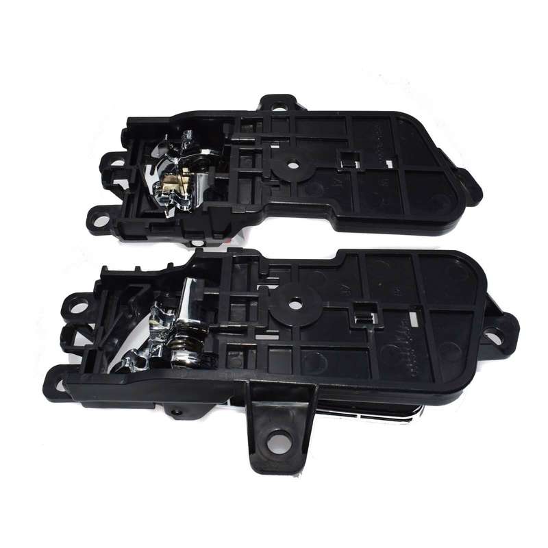 2PC Front Rear Left Right Inside Chrome Door Handle For Hyundai Sonata 2011-2015