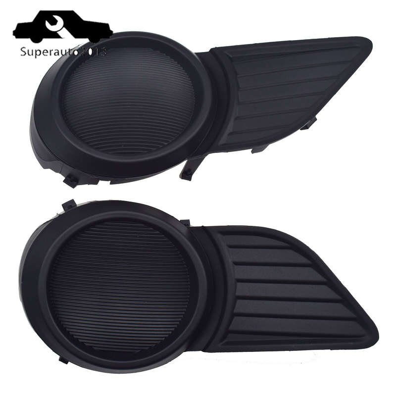 2X Left Right Side Fog Light Cover For Toyota Sienna 11-17 5212708020 5212808020