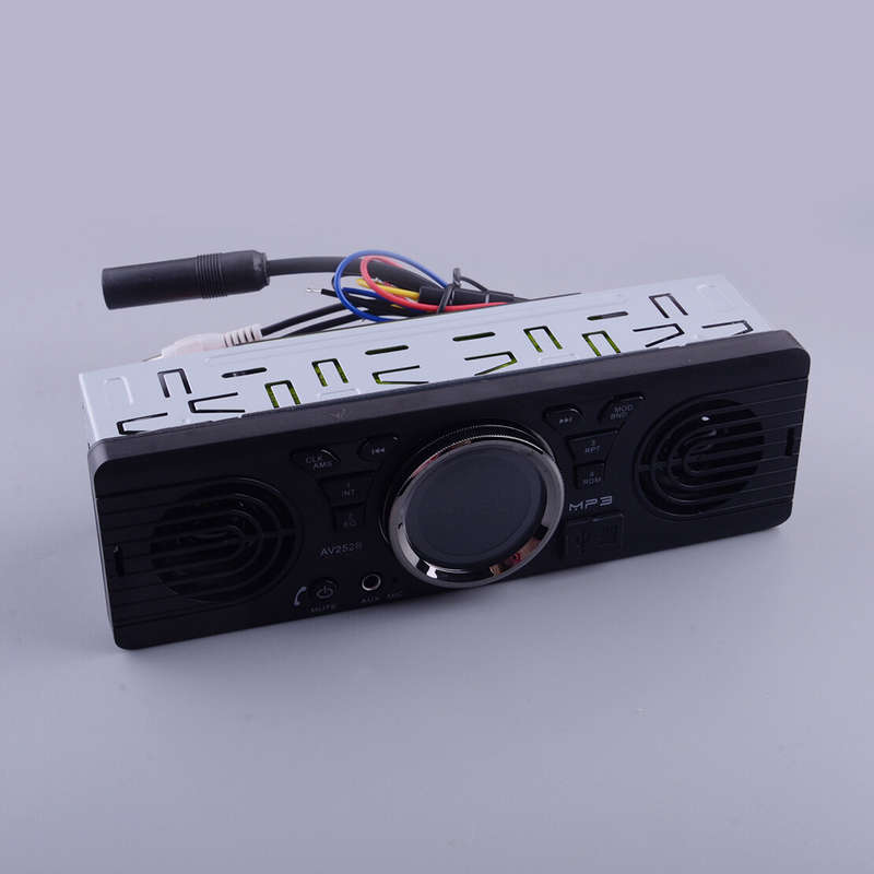 12V 1 Din Car Radio Stereo In-Dash Bluetooth SD MP3 Player FM AUX USB TF New