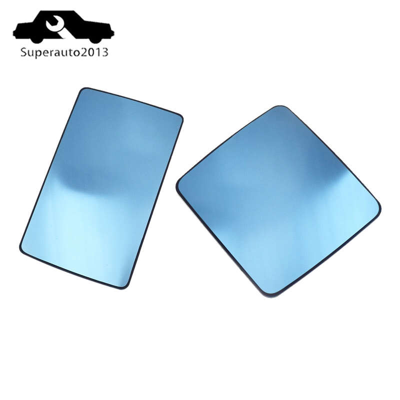 Pair Left & Right Side Mirror Glass Heated For Mercedes-Benz W124 S124 W201 190