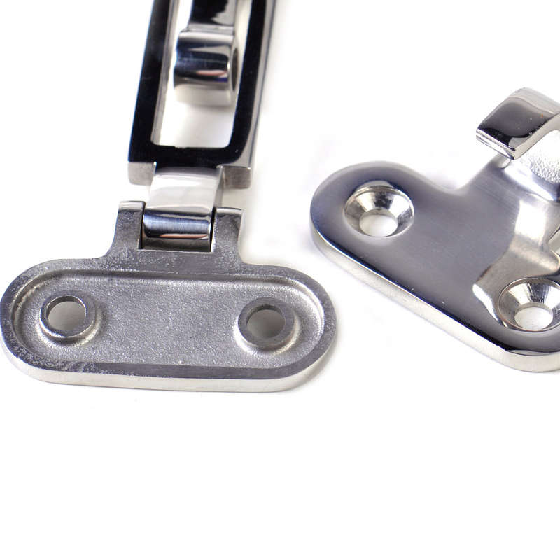 New Boat Marine Hatch Locker Stainless Steel Anti-Rattle Latch Fastener Clamp