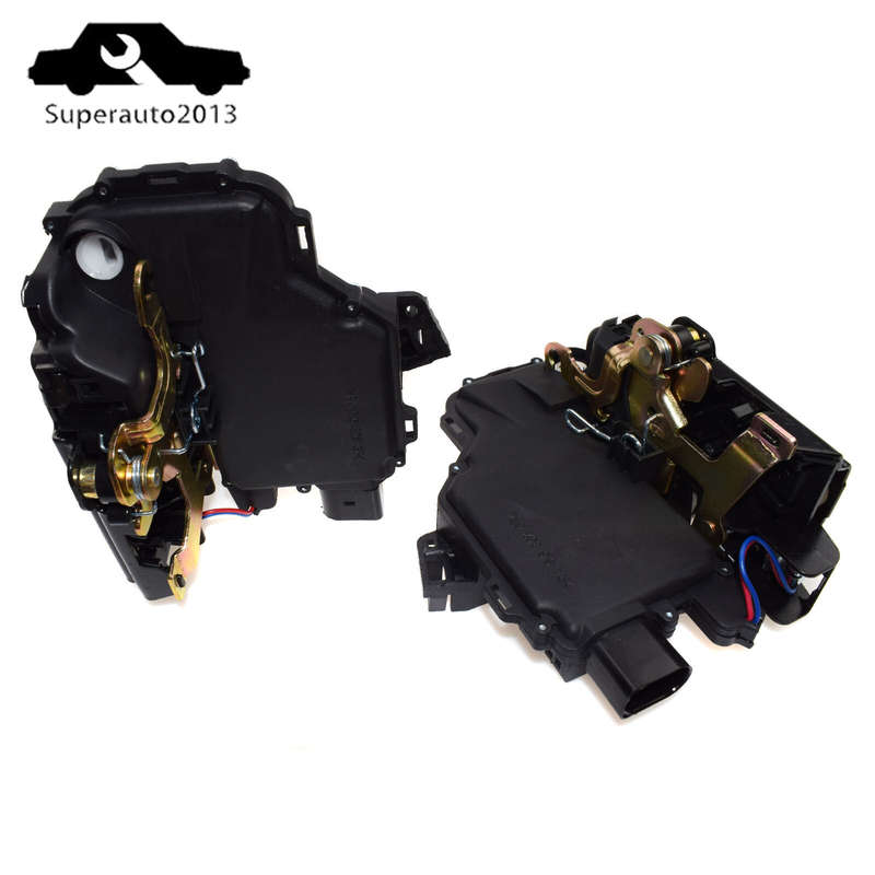 Pair Front Left & Right Door Lock Latch Actuator For VW Golf Jetta Passat Beetle