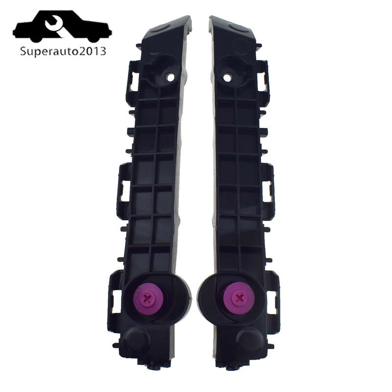 2X Front Left Right Bumper Bracket For 16-21 Toyota Tacoma 5211504070 5211604070