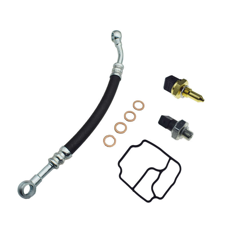 Engine Oil Filter Housing Gasket Kit For BMW E46 E39 E53 E85 325Ci 530i X3 X5 Z3