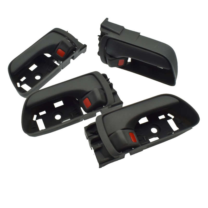 4PCS Inside Interior Door Handle Grey For 2004-10 Toyota Sienna Front Left Right