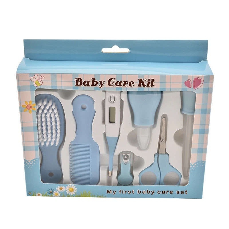 Baby Care Kit 10 Piece Set - Blue