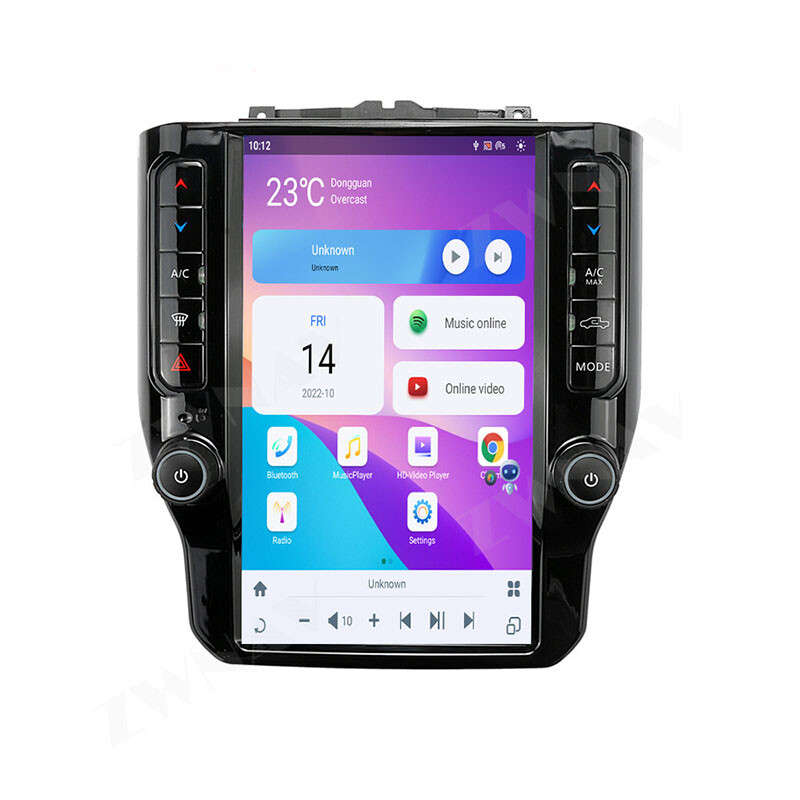 For Dodge RAM 1500 2500 3500 11.8"Car GPS Navigation Headunit Radio Stereo 4+64G