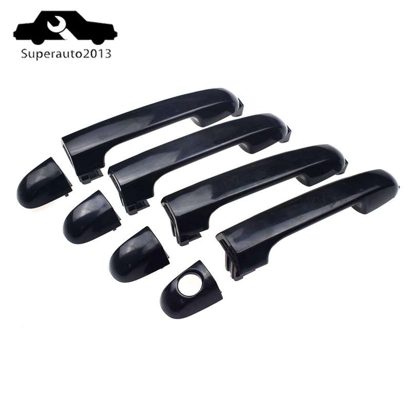 4PCS Front Rear Left Right Exterior Door Handles For Hyundai I20 2008-2015 New