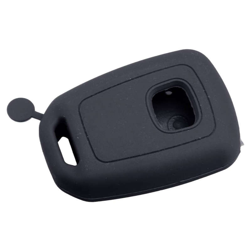 Car Silicone Key Case Cover Bag fit for Honda Accord Civic CRV Fit HR-V Black