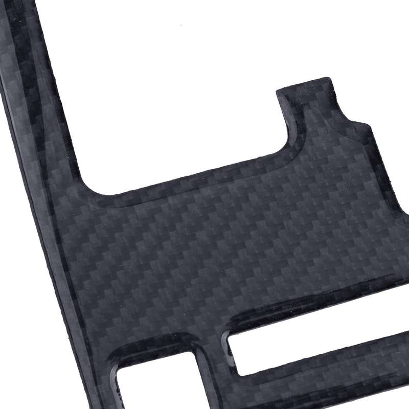 Carbon Fiber Interior Gear Shift Panel Frame Trim Fit for Toyota Tundra 14-2018