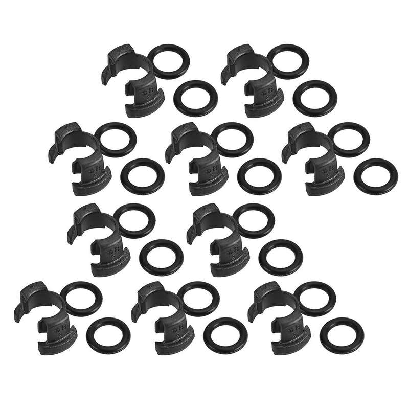 10set AC Condensor Hard Line Lock Clamp Clip Fit for Toyota Corolla 88718-1E150