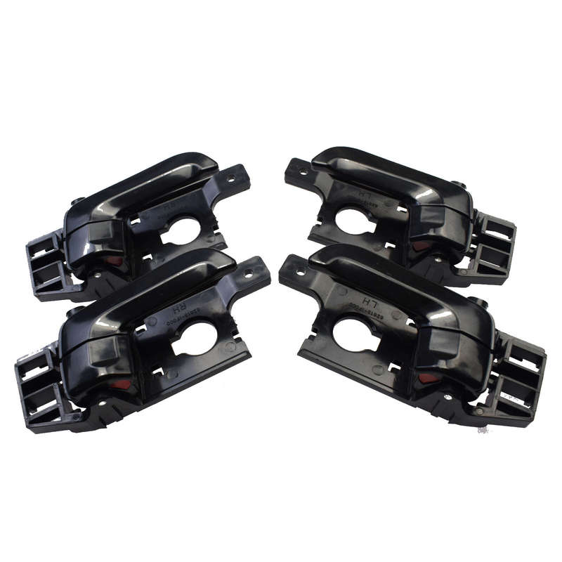 4PCS Black For Kia Sportage 2005-2010 Inside Door Handles Left Right 82610-1F010