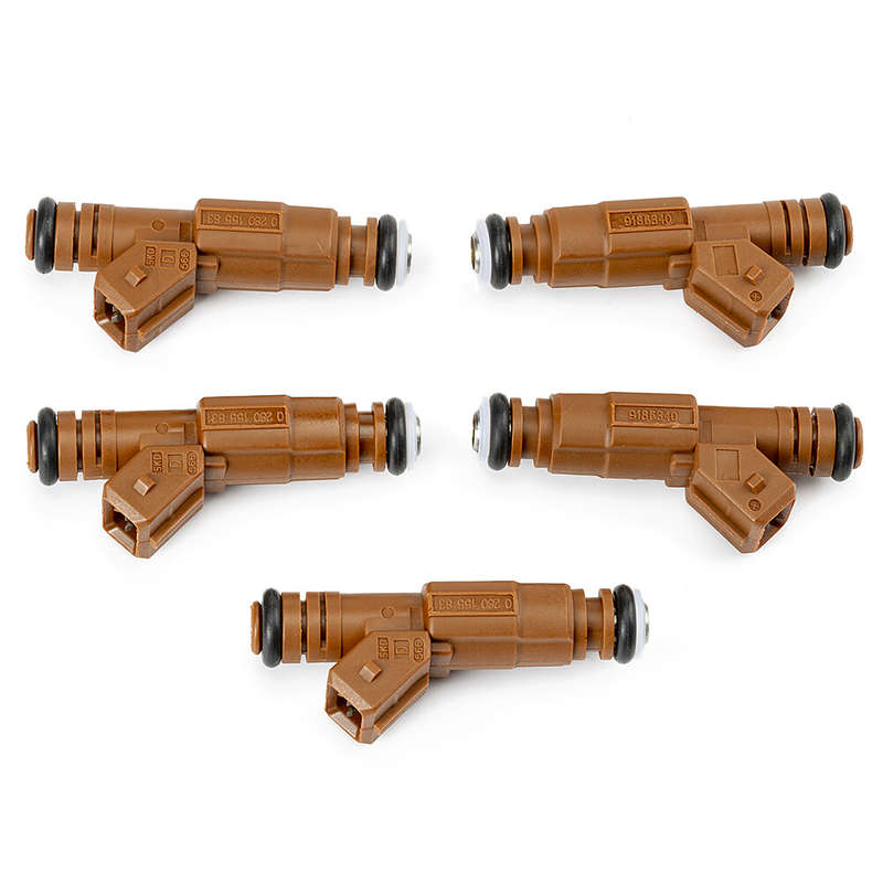 5pcs 0280155831 Car Petrol Fuel Injector Nozzle for Volvo C70 2.3L 2.4L 98-04