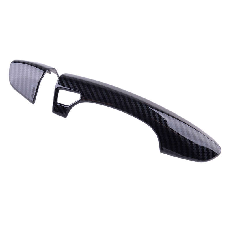 ABS Carbon Fiber Style Door Handle Cover Trim fit for Ford Fusion Mondeo 13-18