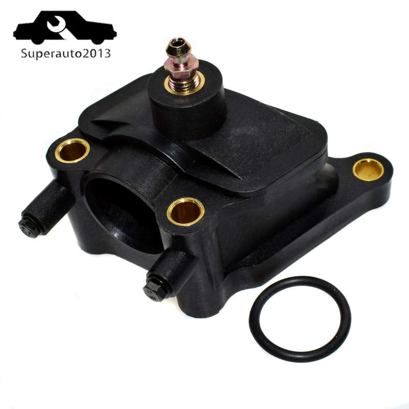 2X Coolant Housing & Bleeder Screw Valve Kit For Chrysler 300 Dodge Charger New
